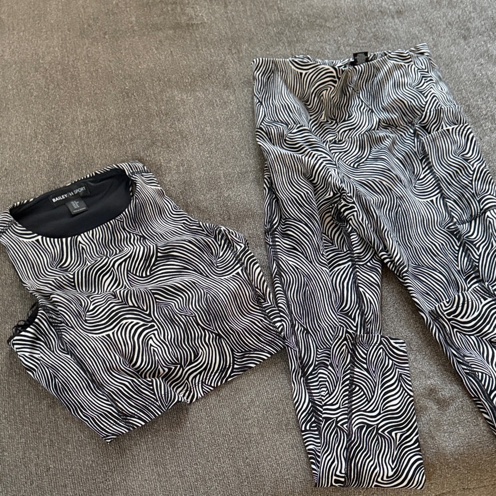 Bailey 44 Monochrome Zebra Print Jumpsuit
